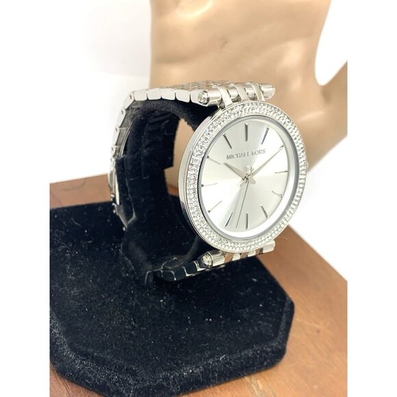 Michael Kors Women's Watch MK3190 Darci Quartz Silver Tone Stainless Steel Glitz - Picture 14 of 14